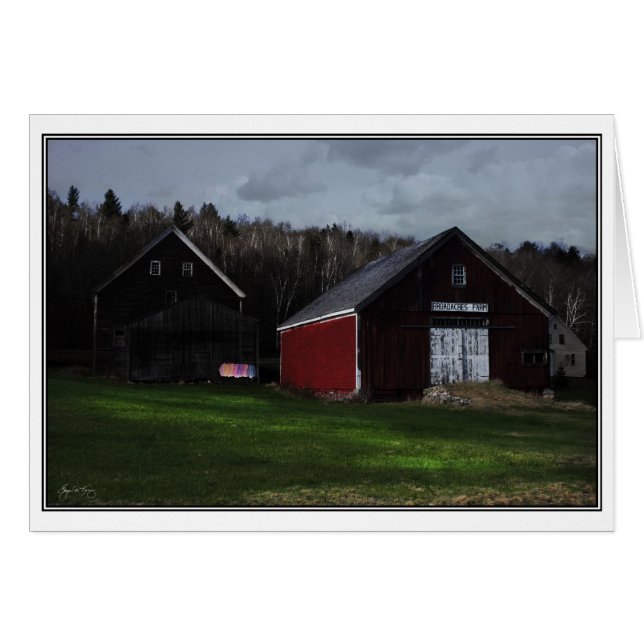 Sundown auf Washday - Broadacres Farm, Jefferson,  (Vorderseite (Horizontal))