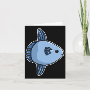 Sunfish Ocean Sunfish Common Mola — Mola Mola Fish Karte