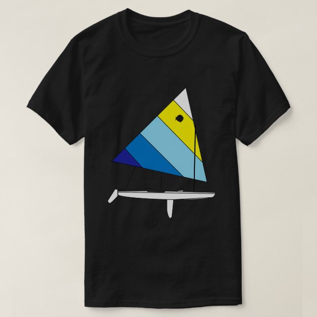 Sunfish Segelboot T-Shirt (Design vorne)