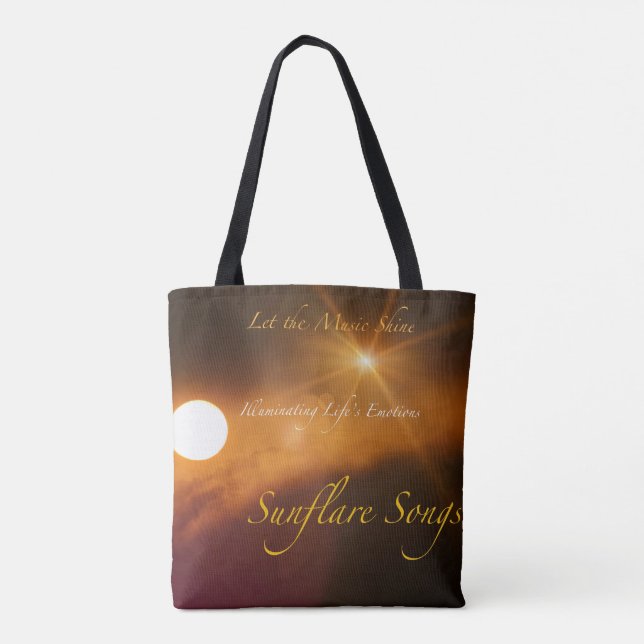 Sunflare Songs-Tasche (Rückseite)