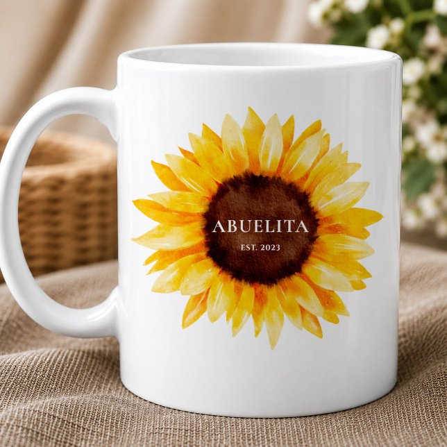 Sunflower Abuelita Kaffeetasse (Von Creator hochgeladen)