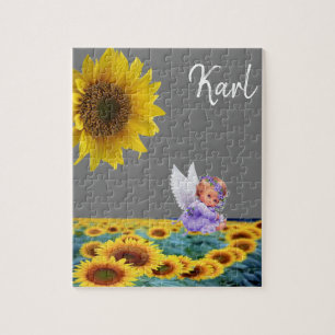 Sunflower Angel Puzzles