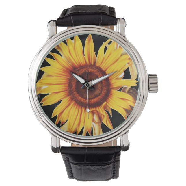 SUNFLOWER ARMBANDUHR (Vorderseite)