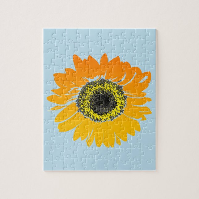 SUNFLOWER ART JIGSAW PUZZLE (Vertikal)