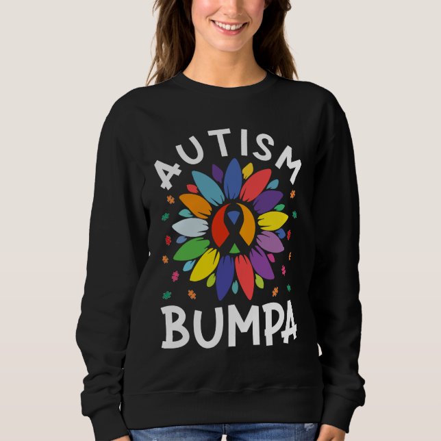 Sunflower Autism Awareness Day Matching Family Aut Sweatshirt (Vorderseite)