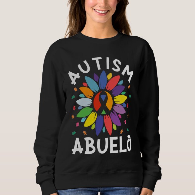 Sunflower Autism Awareness Day Matching Family Aut Sweatshirt (Vorderseite)