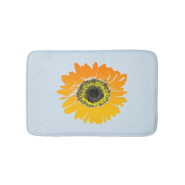 SUNFLOWER BATH MAT BADEMATTE (Vorderseite)