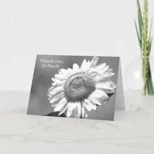 Sunflower Bridesmaid Danke-Karte Dankeskarte