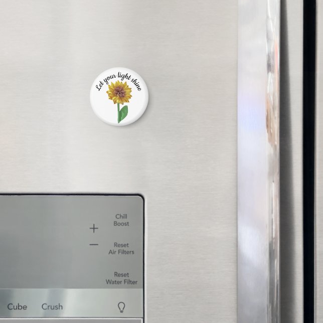 Sunflower christian magnet (In Situ (Kühlschrank))