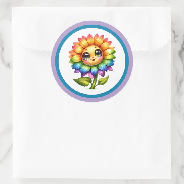 Sunflower Cutie Stickers (Tasche)
