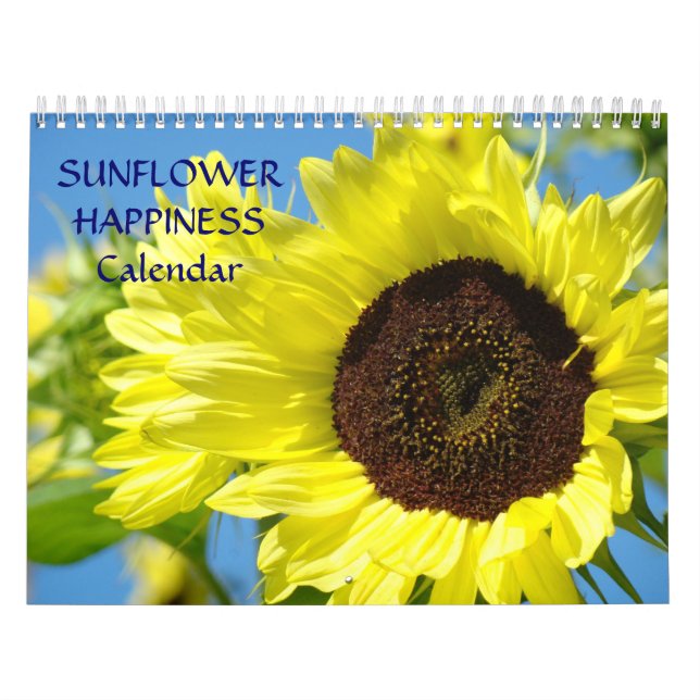 SUNFLOWER FAPPINESS Calendar Geschenke Kalender (Titelbild)
