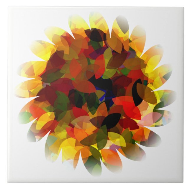 SUNFLOWER FLIESE (Vorderseite)