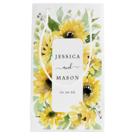 Sunflower Garden Hotel Wedding Geschenktasche Kleine Geschenktüte