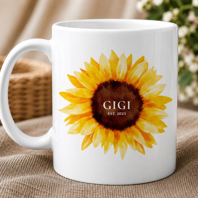 Sunflower Gigi Kaffeetasse (Von Creator hochgeladen)