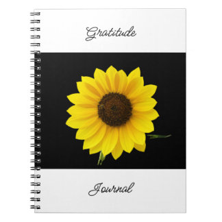Sunflower Gratitude Journal Notizblock