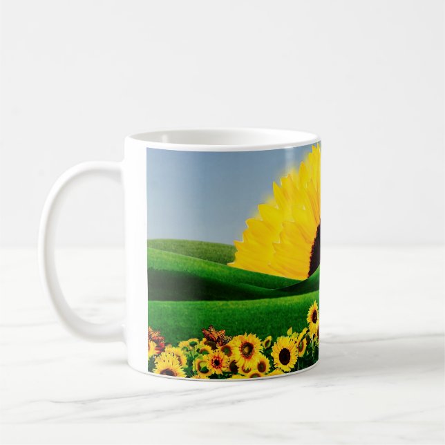 SUNFLOWER HILL KAFFEETASSE (Links)