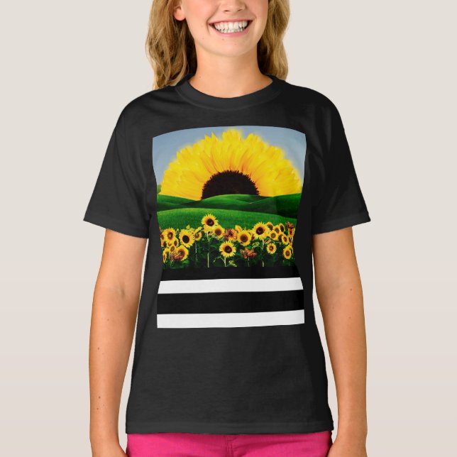 SUNFLOWER HILL T-Shirt (Vorderseite)