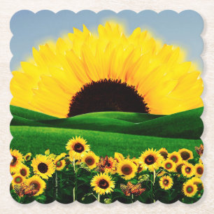 SUNFLOWER HILL UNTERSETZER