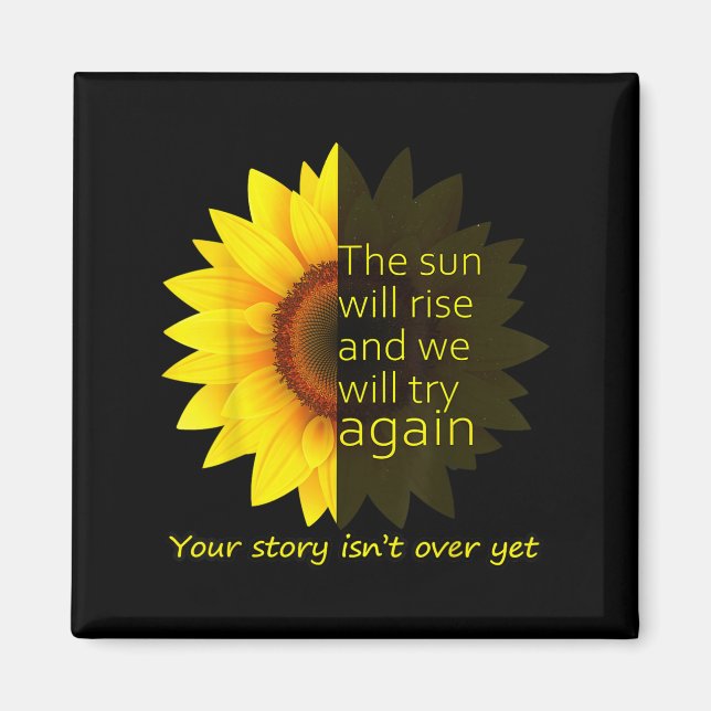 Sunflower Hope  Magnet (Vorne)