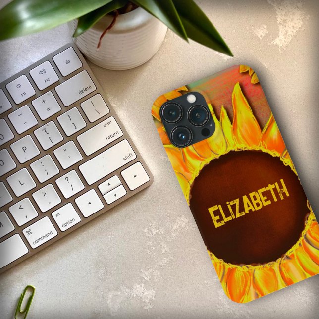 "Sunflower" Inspirivity iPhone Case (Von Creator hochgeladen)
