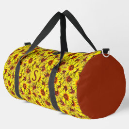 Sunflower Large Duffel Gym Bag Duffle Bag