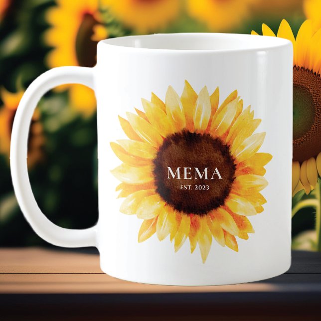 Sunflower Mema Kaffeetasse (Von Creator hochgeladen)