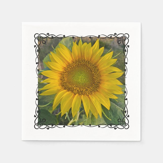 Sunflower Napkins Serviette (Vorderseite)