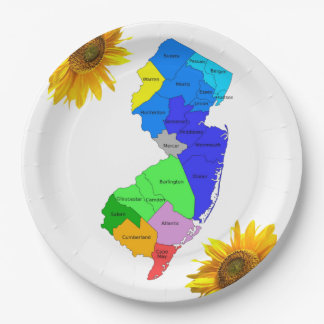 Sunflower New Jersey Landkreises Paper Teller