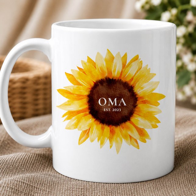 Sunflower Oma Kaffeetasse (Von Creator hochgeladen)