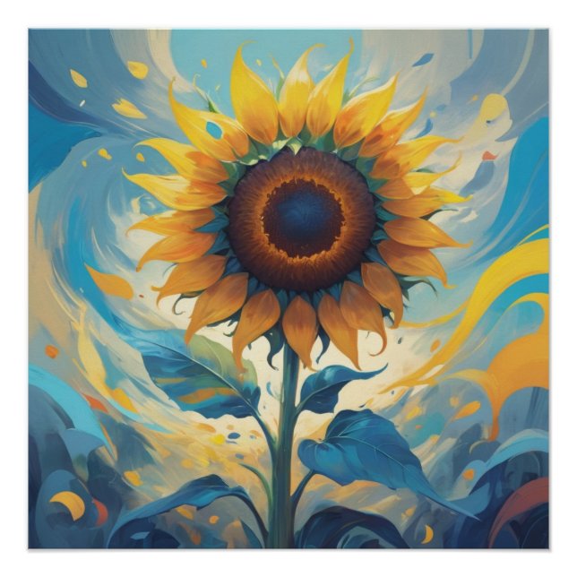 sunflower poster (Vorderseite)
