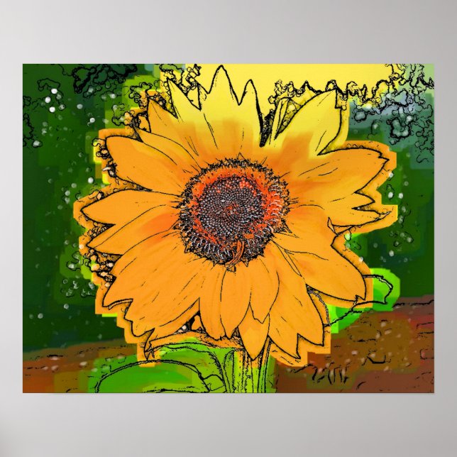 SUNFLOWER POSTER (Vorne)