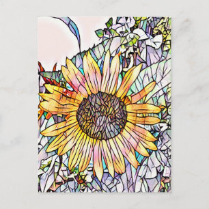 SUNFLOWER POSTKARTE