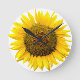 Sunflower Runde Wanduhr