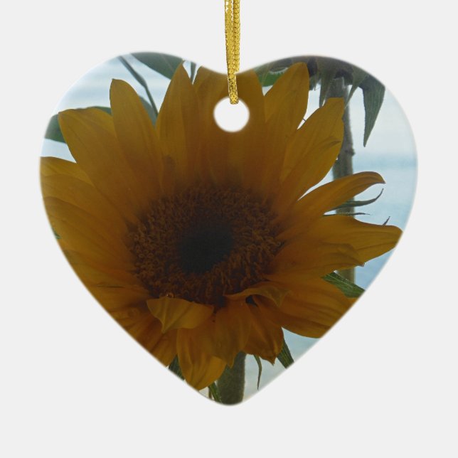 Sunflower Seeansicht Keramikornament (Vorne)