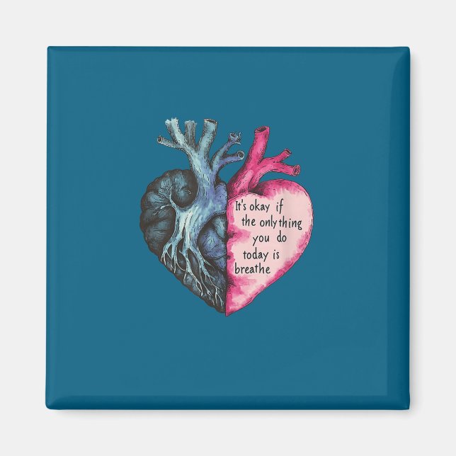 Sunflower Suicide Awareness  Magnet (Vorne)