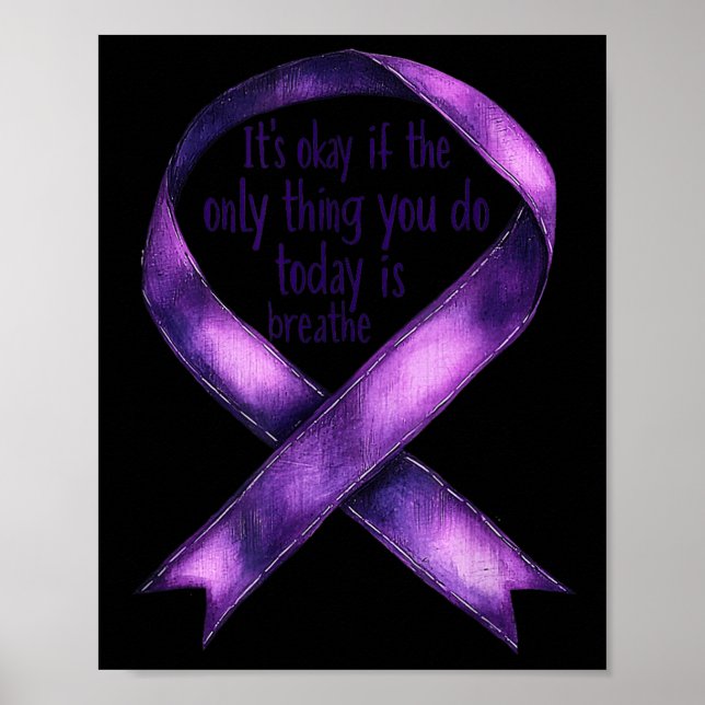 Sunflower Suicide Awareness  Poster (Vorne)