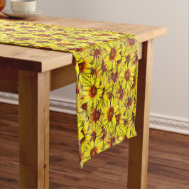 Sunflower Table Runner Kurzer Tischläufer