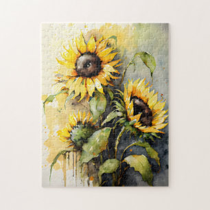 Sunflower Trio Puzzle