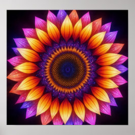 SunFlowerHexe Poster