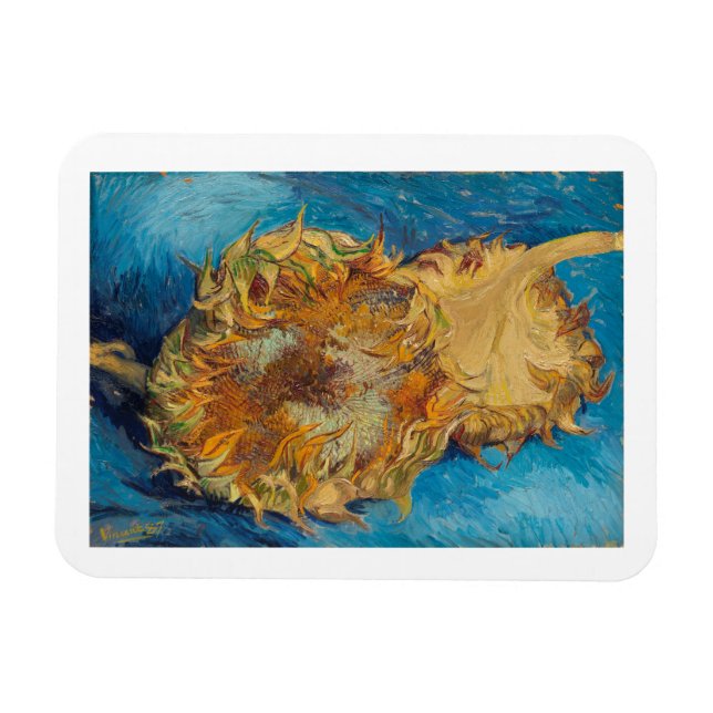 "SUNFLOWERS 1887" VON VINCENT VAN GOGH MAGNET (Horizontal)