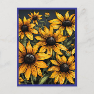 SUNFLOWERS #1 POSTKARTE