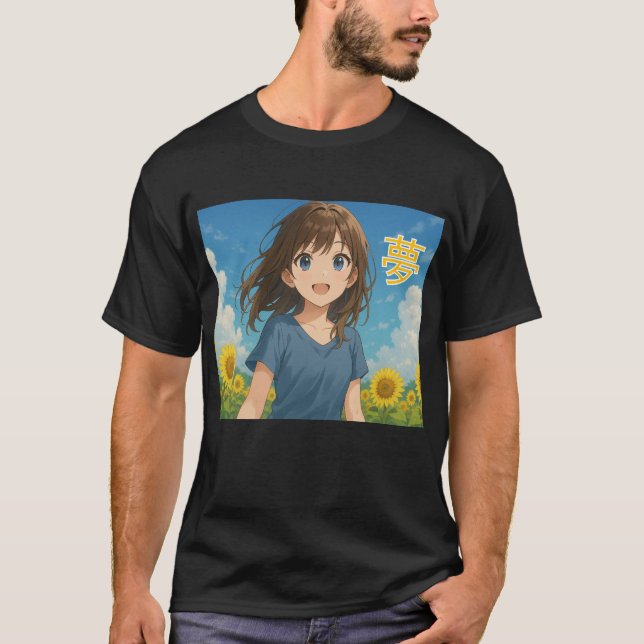 Sunflowers and Your Smile T-Shirt (Vorderseite)