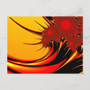 Sunflowers Brago-Mitchell Fine Fractal Art Postkarte