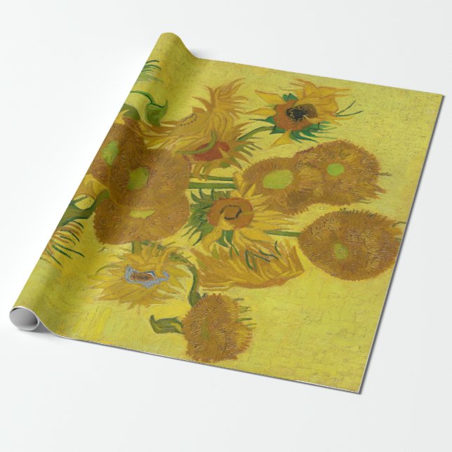 Sunflowers by Vincent van Gogh Geschenkpapier (Ungerollt)