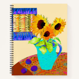 Sunflowers Journal Notizbuch