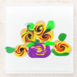 Sunflowers joy glasuntersetzer