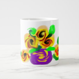 Sunflowers joy Jumbo-Tasse