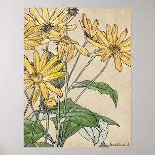Sunflowers Poster
