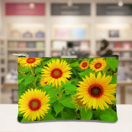 Sunflowers Pouch Zubehörtasche