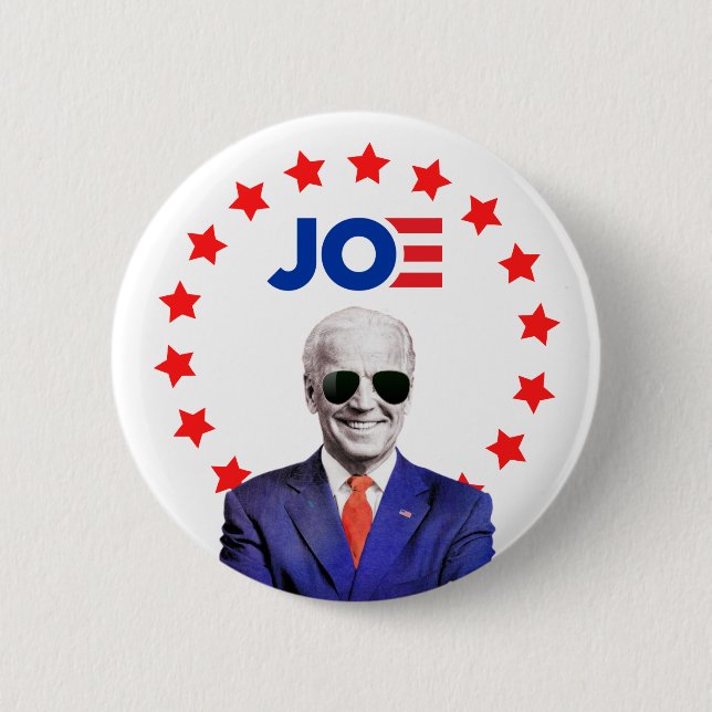 Sunglass Elect Joe Biden Präsidentschaftswahl Button (Vorderseite)